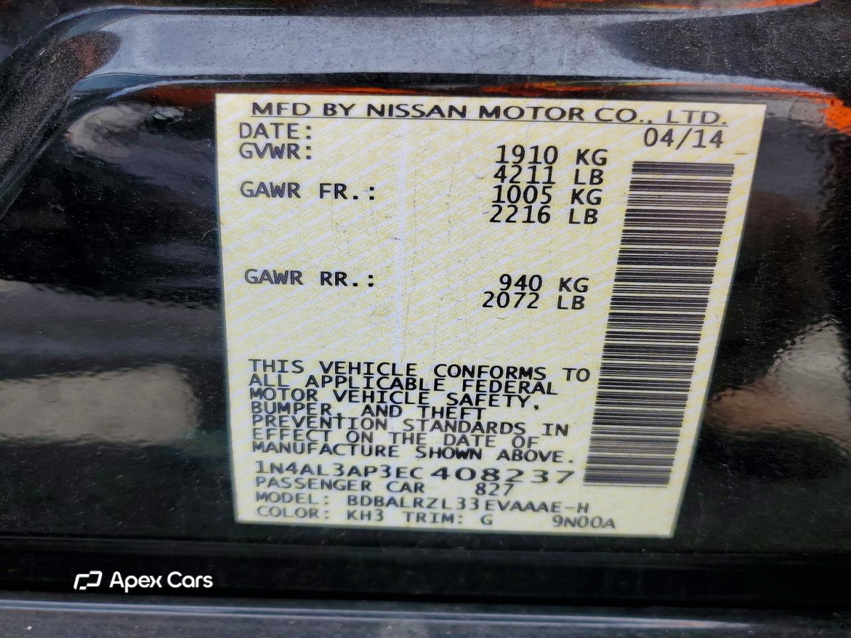 Nissan Altima 2014