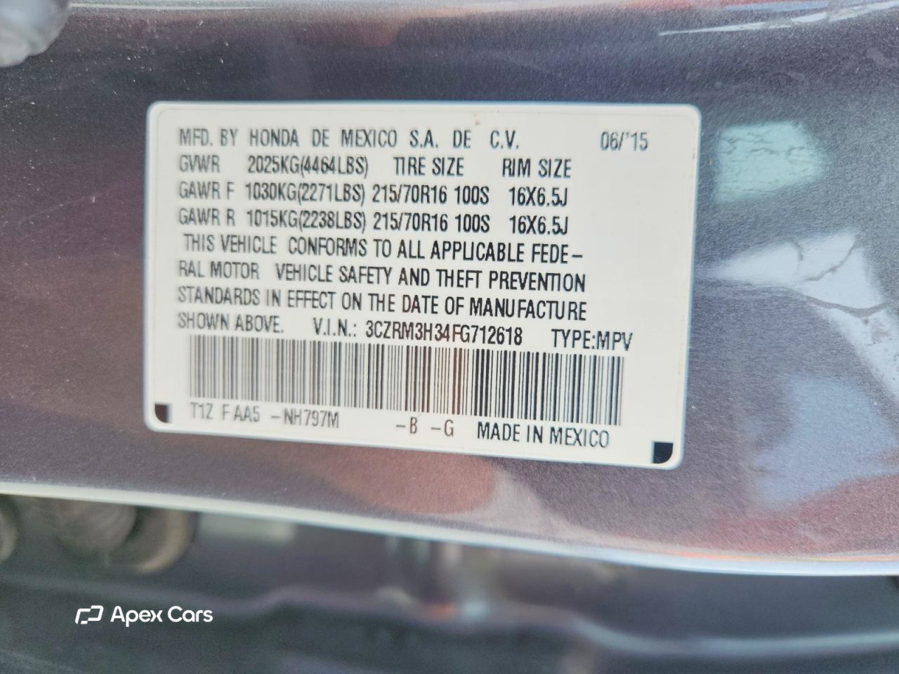 Honda CR-V 2015