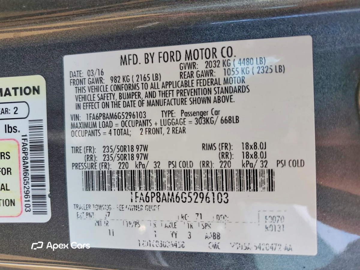 Ford Mustang 2016