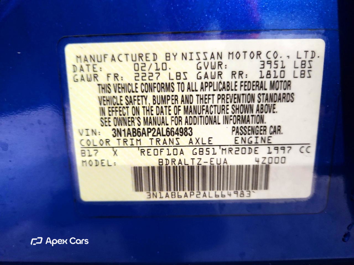 Nissan Sentra 2010