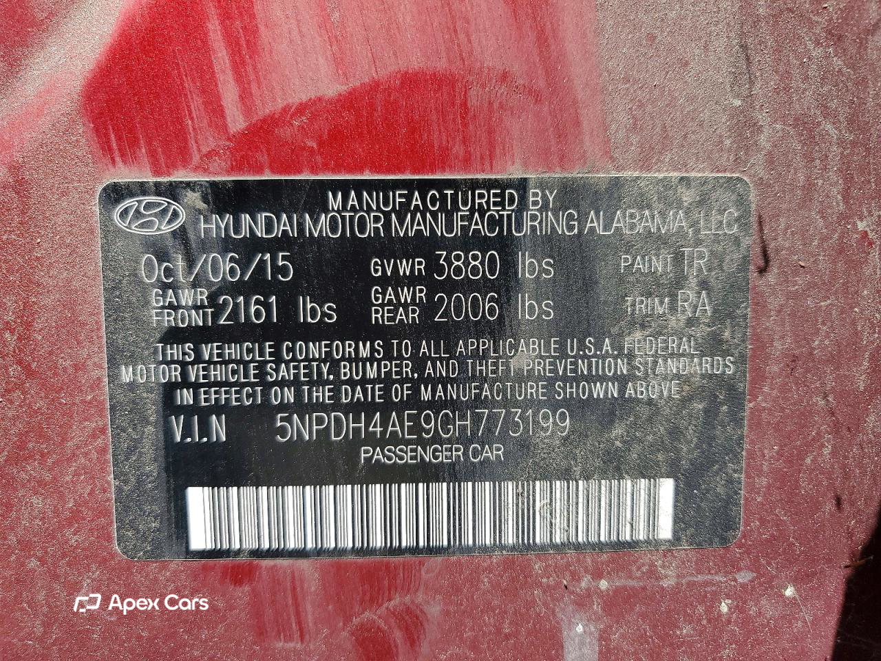 Hyundai Elantra 2016