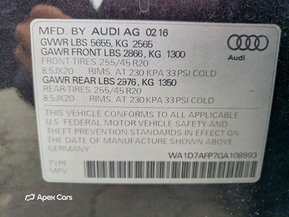 Audi Q5 2016