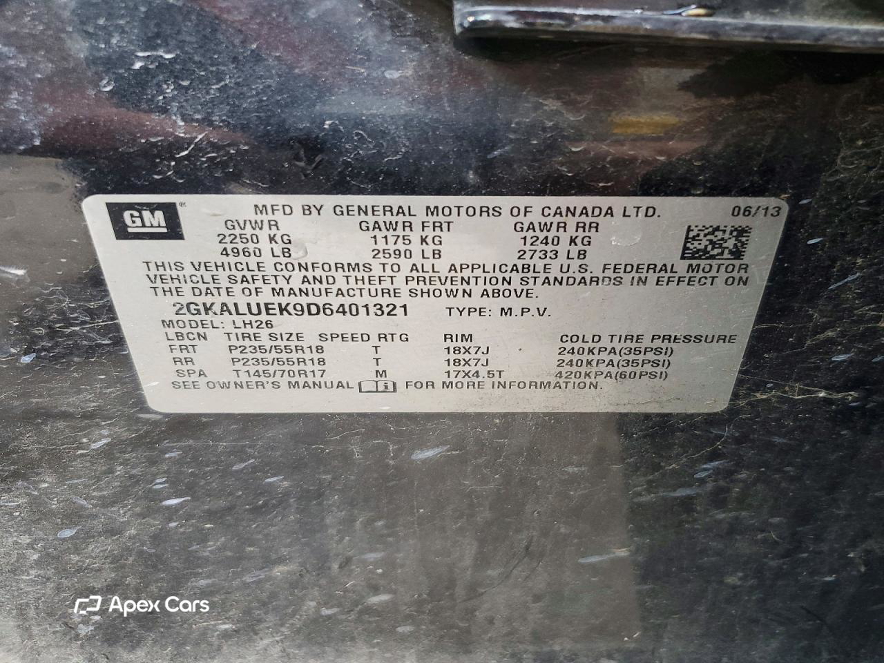 GMC Terrain 2013