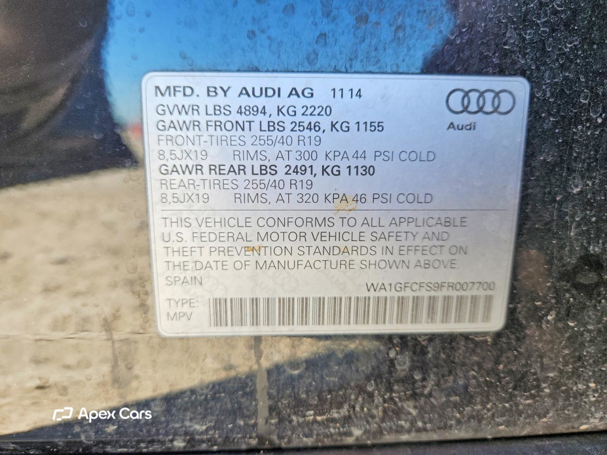 Audi Q3 2015
