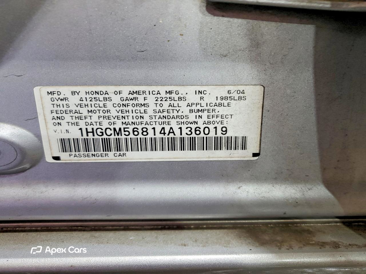 Honda Accord 2004