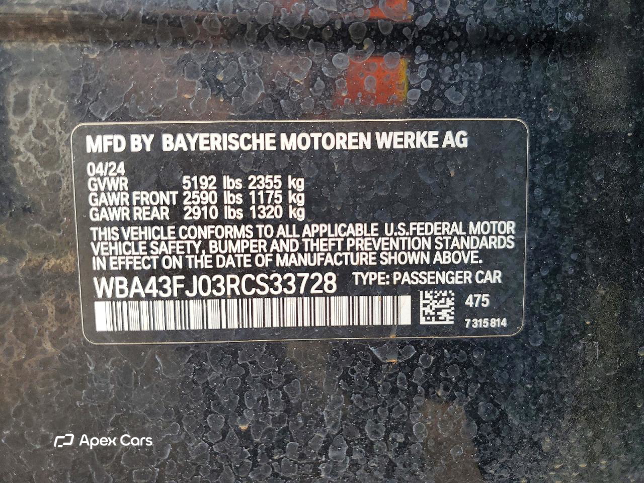 BMW Series 5 2024