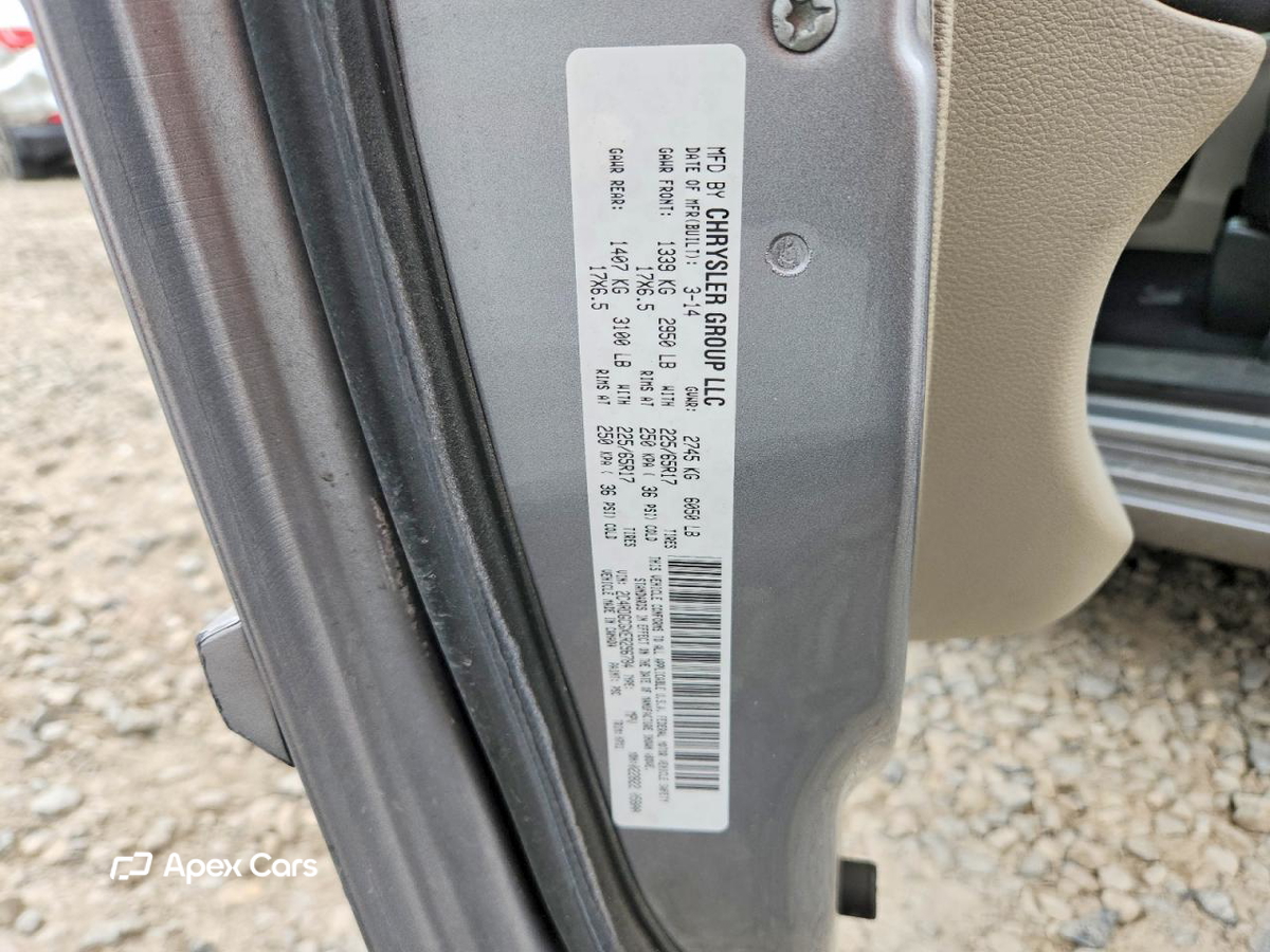 Dodge Caravan 2014