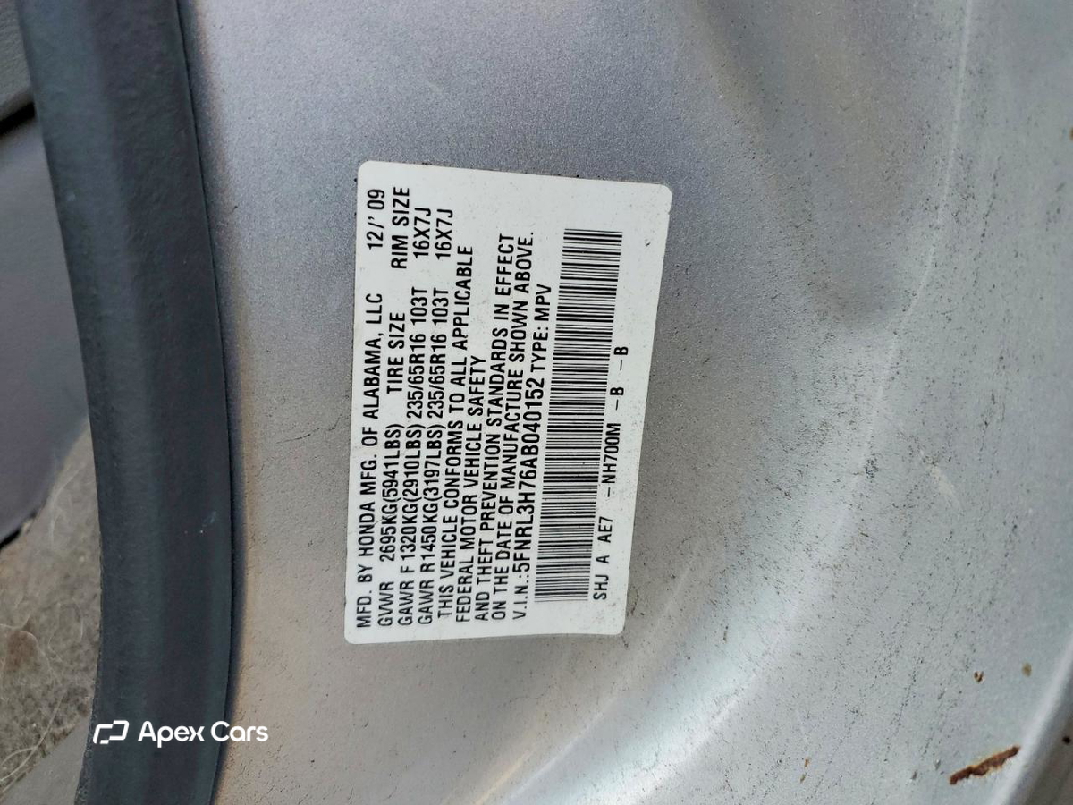 Honda Odyssey 2010