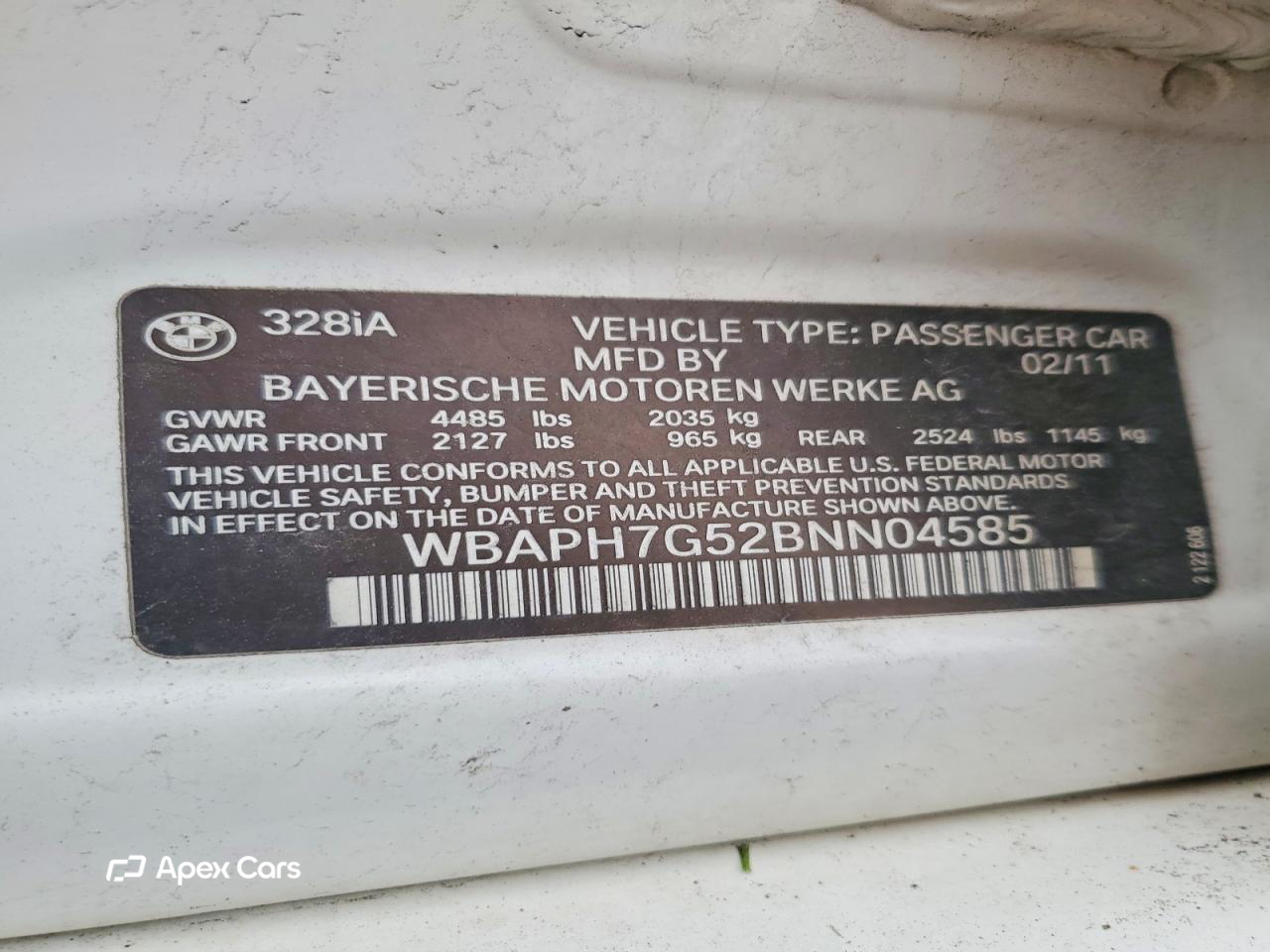 BMW Series 3 2011