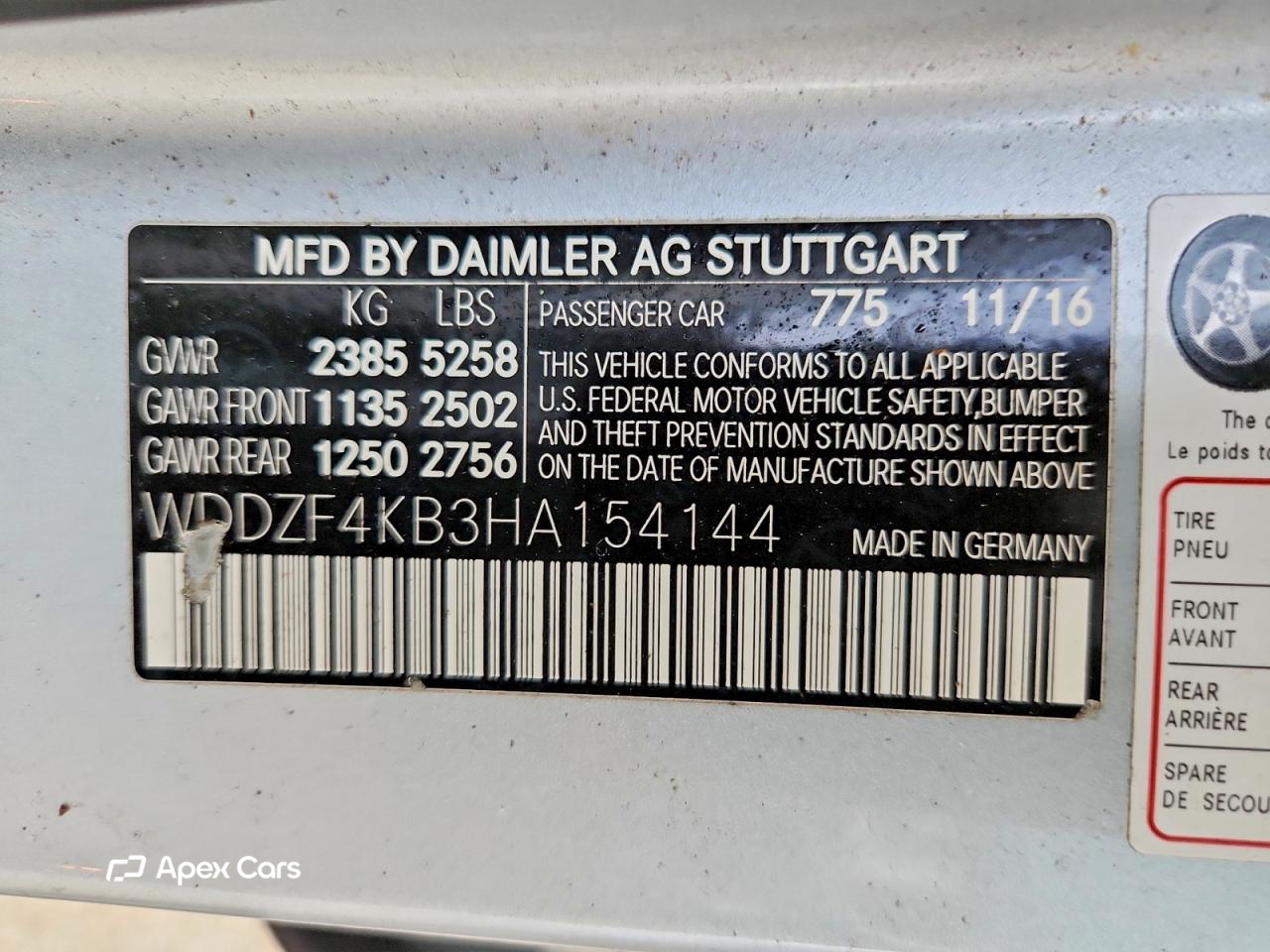 Mercedes-Benz E-klasse 2017