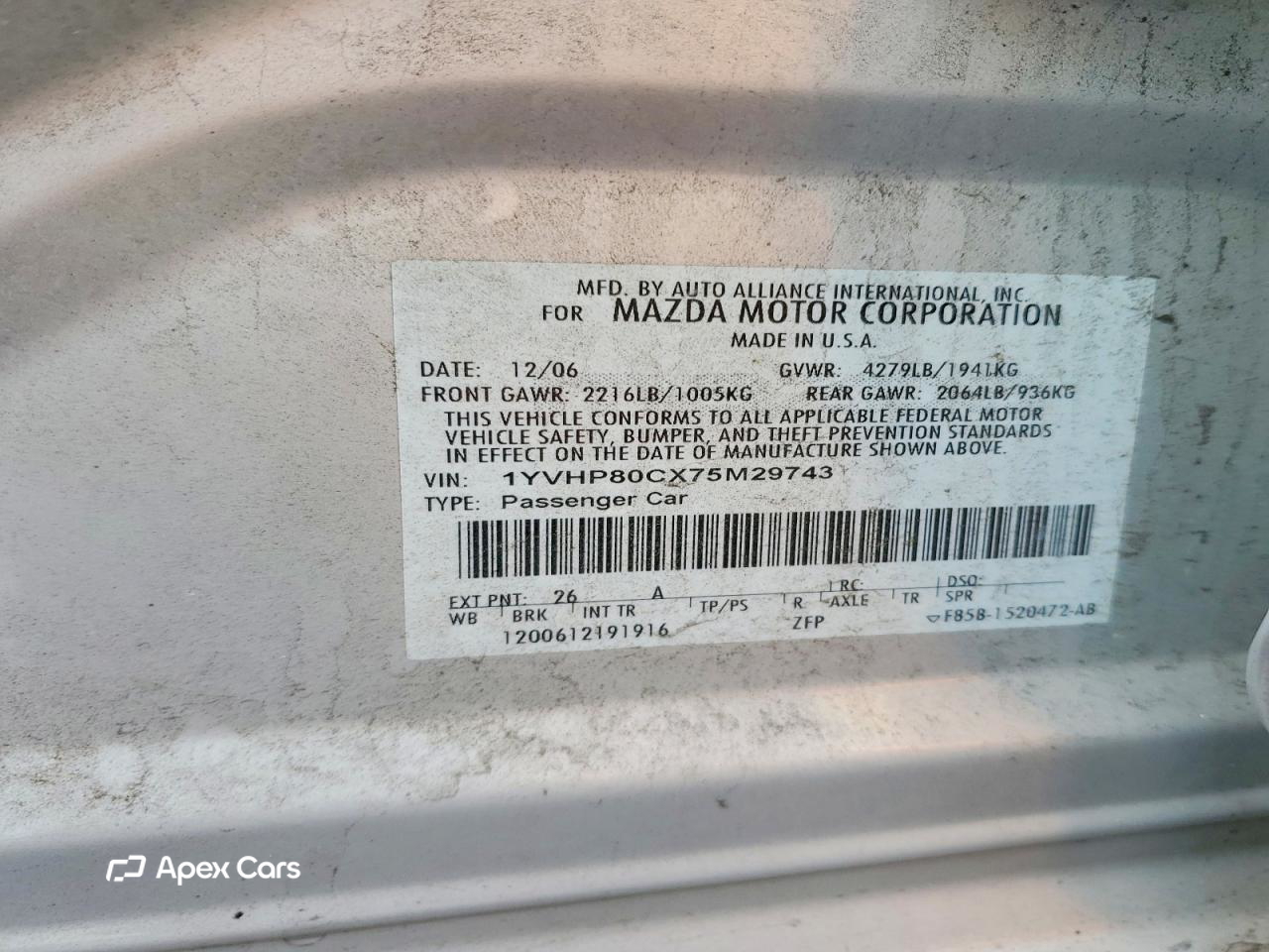 Mazda 6 2007