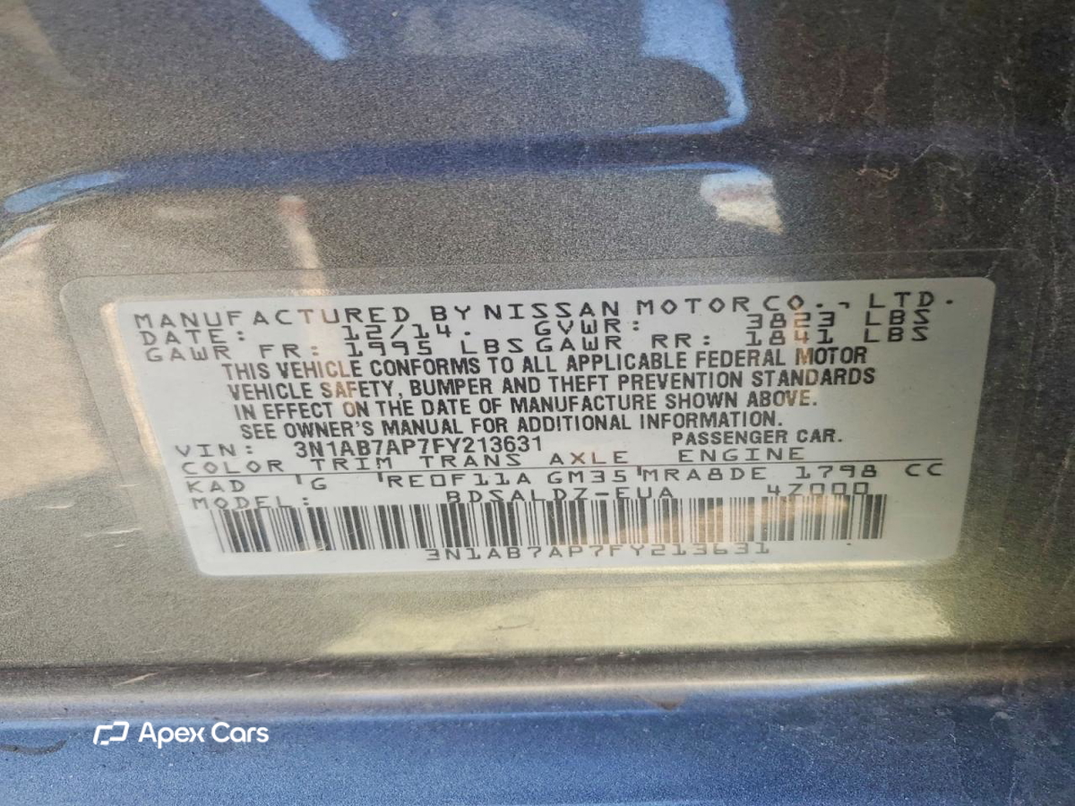 Nissan Sentra 2015