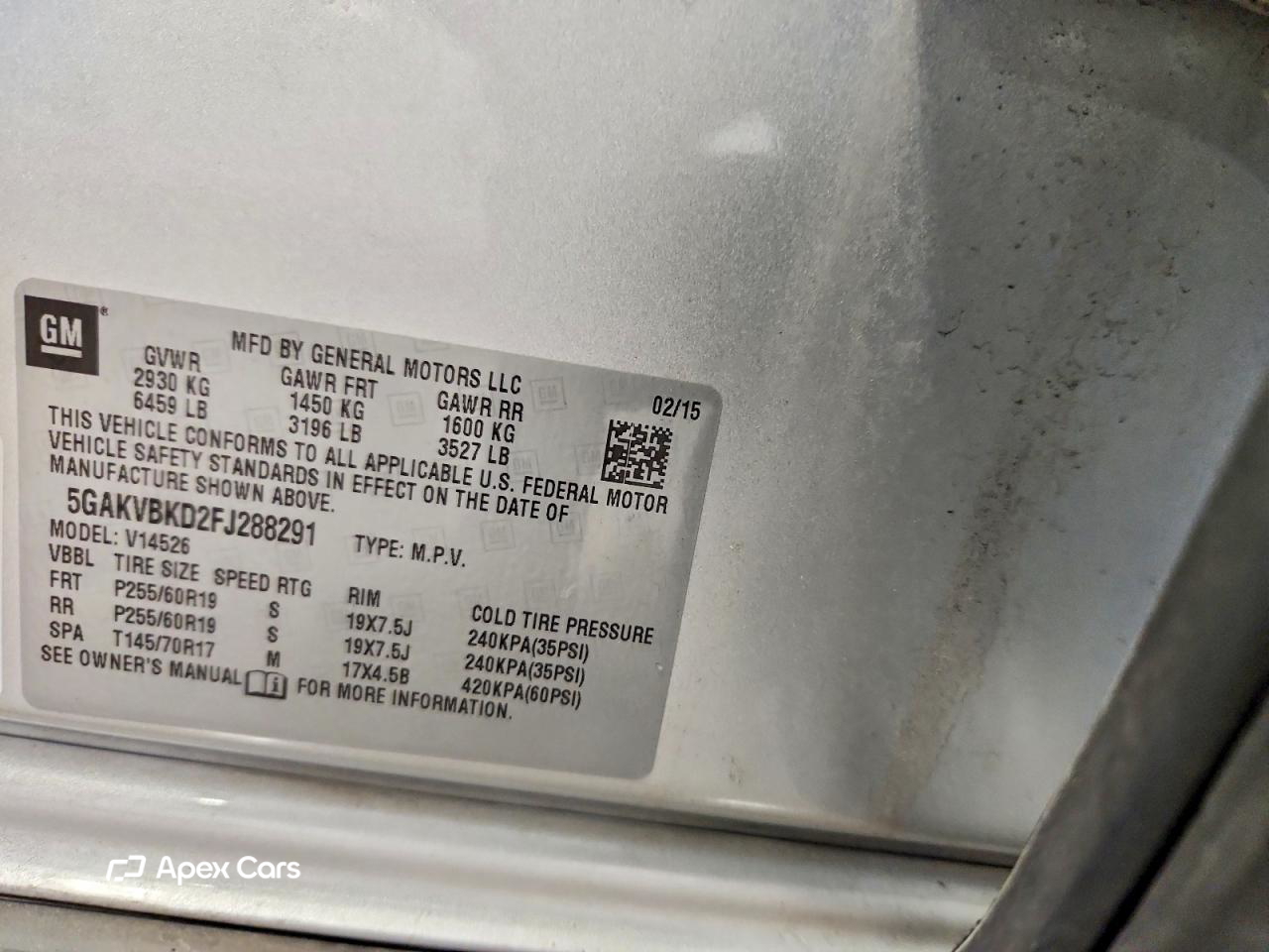 Buick Enclave 2015