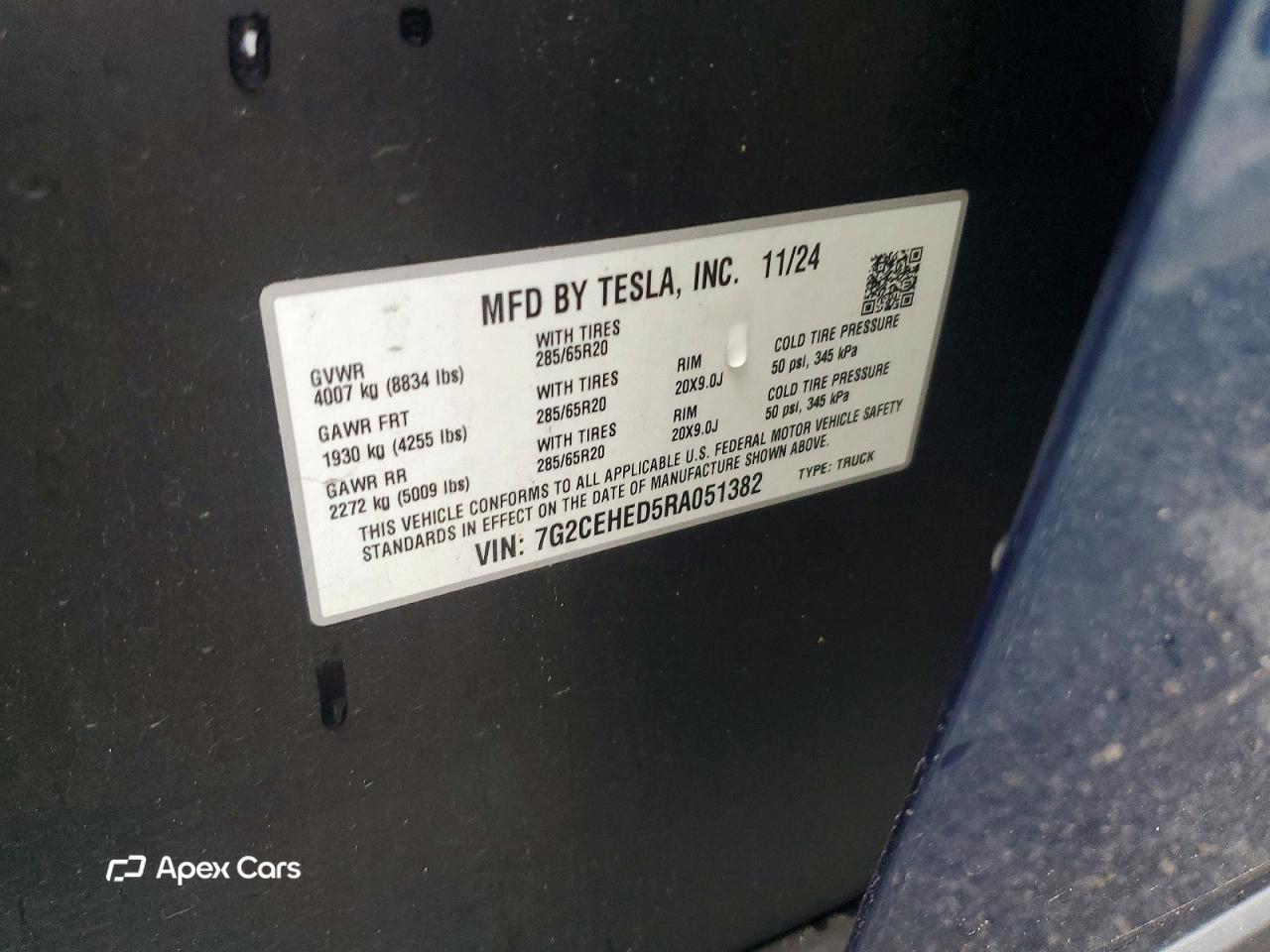 Tesla Cybertruck 2024