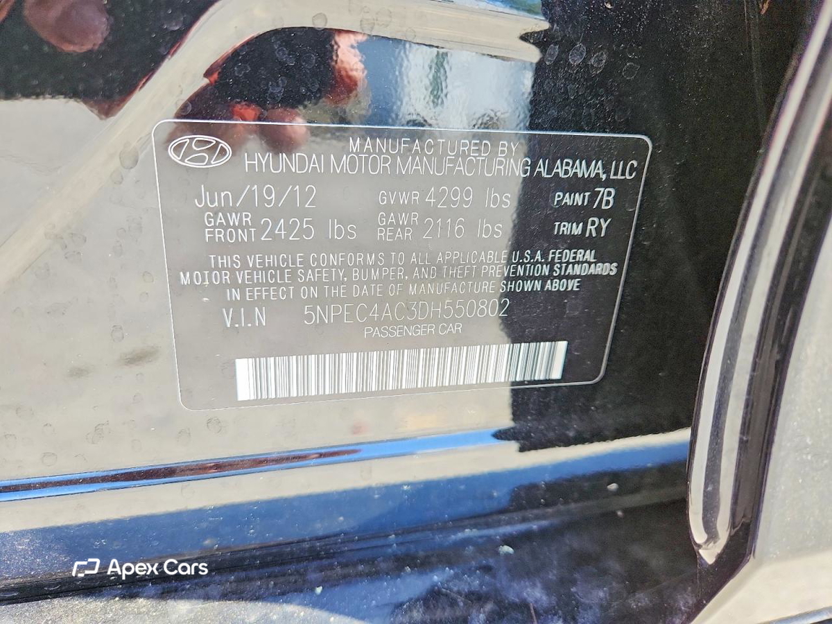 Hyundai Sonata 2013