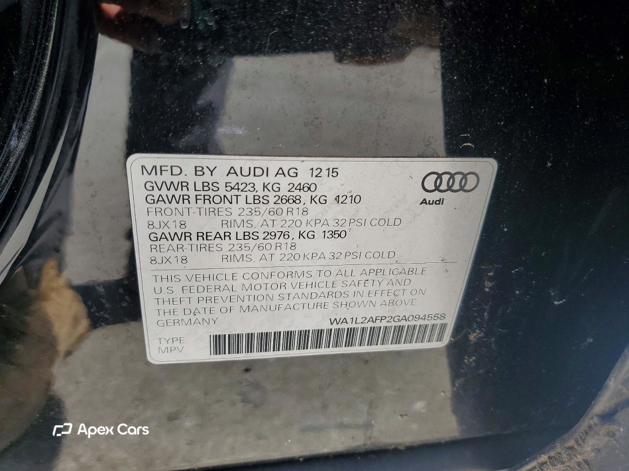 Audi Q5 2016