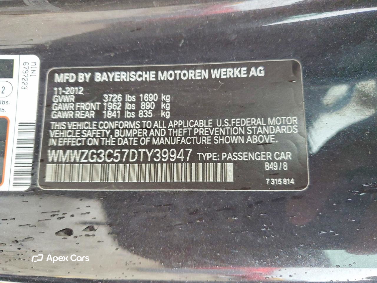 MINI Cooper 2013