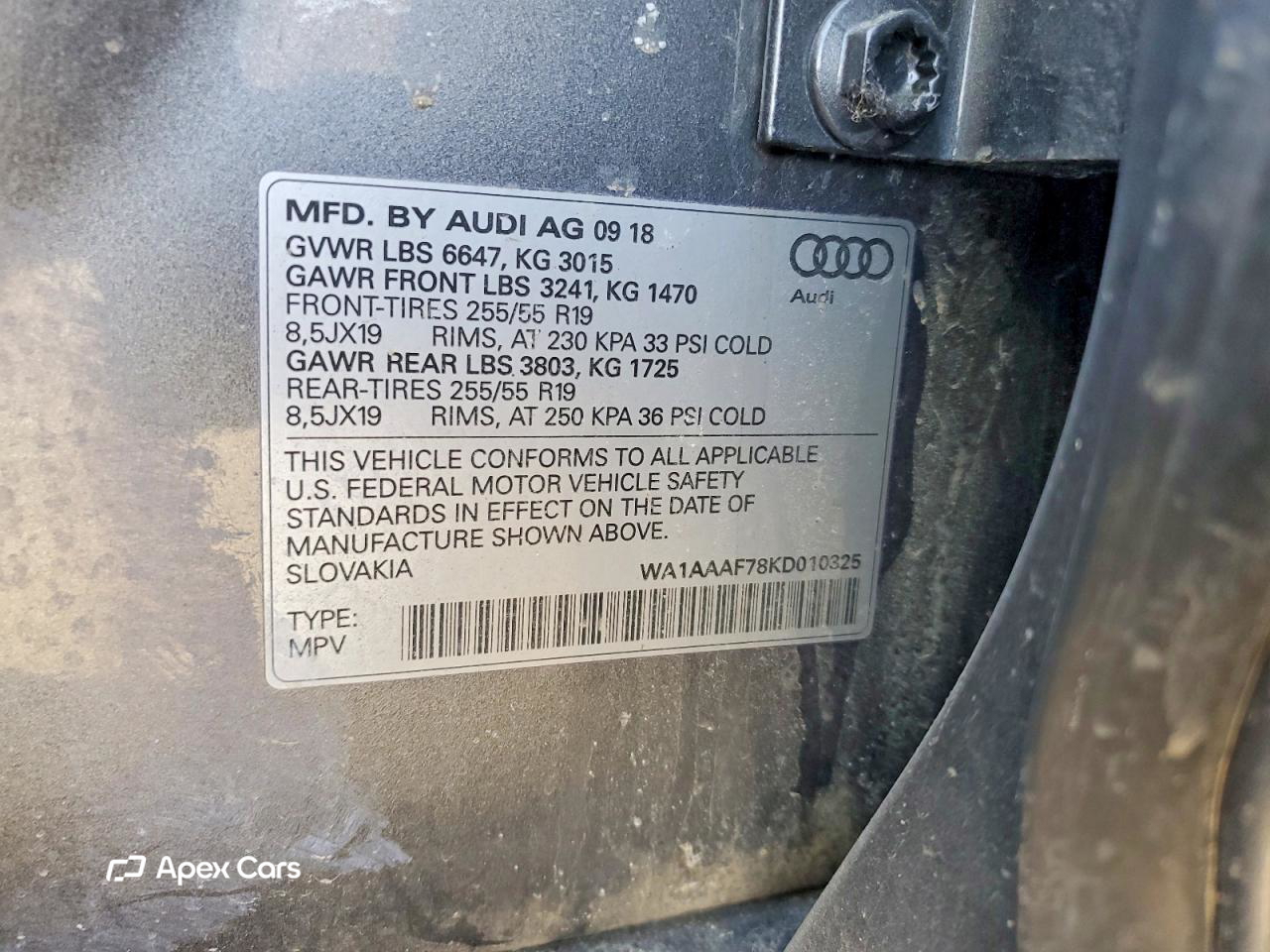 Audi Q7 2019