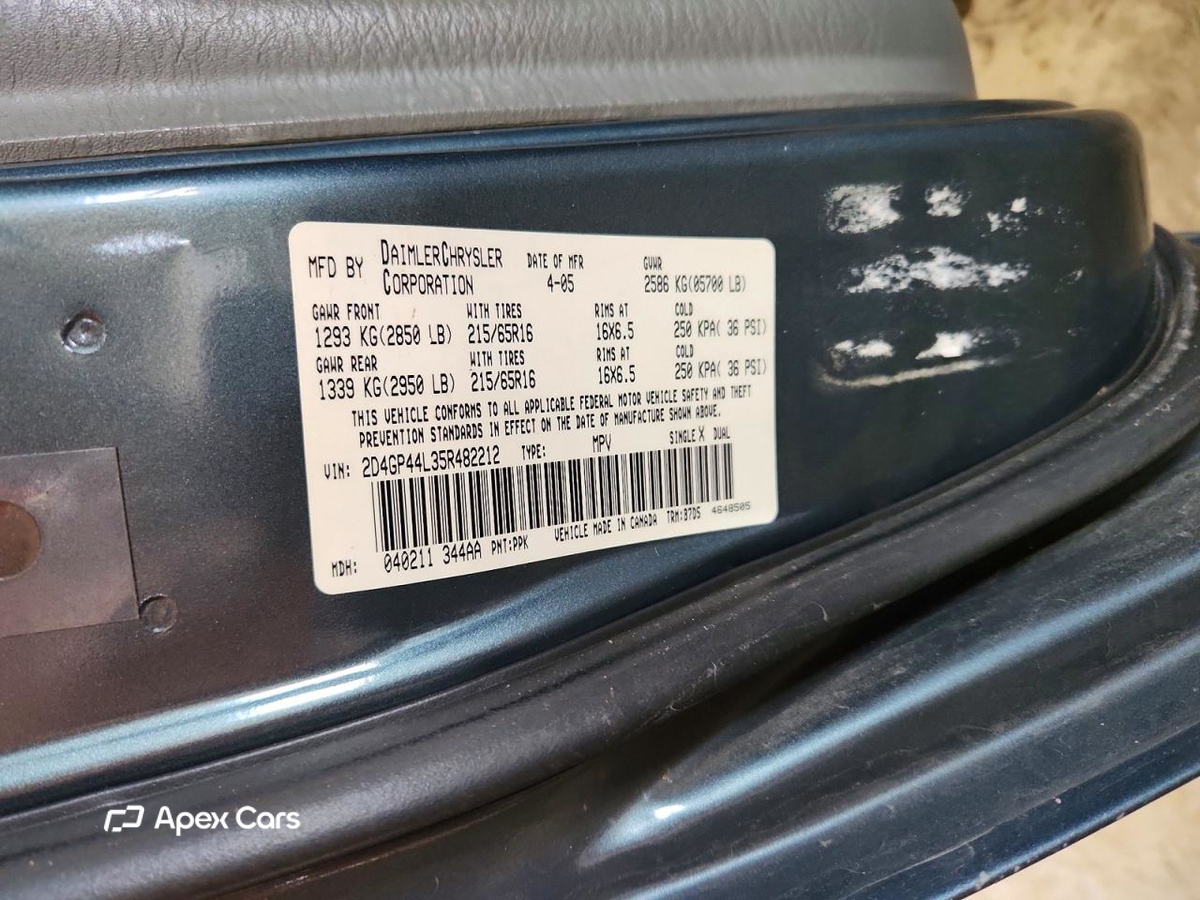 Dodge Caravan 2005