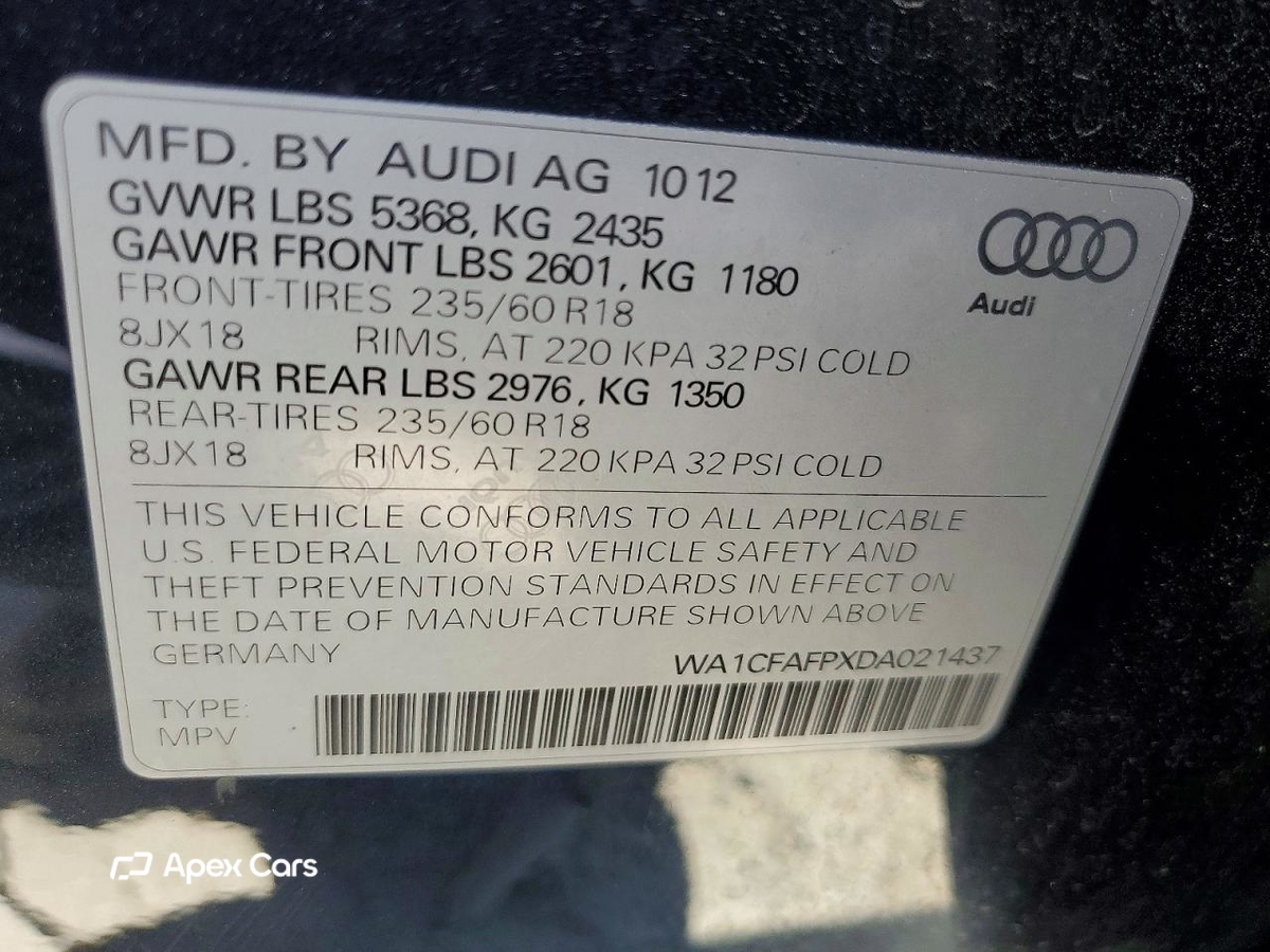 Audi Q5 2013