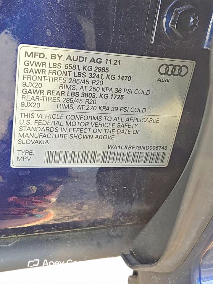 Audi Q7 2022
