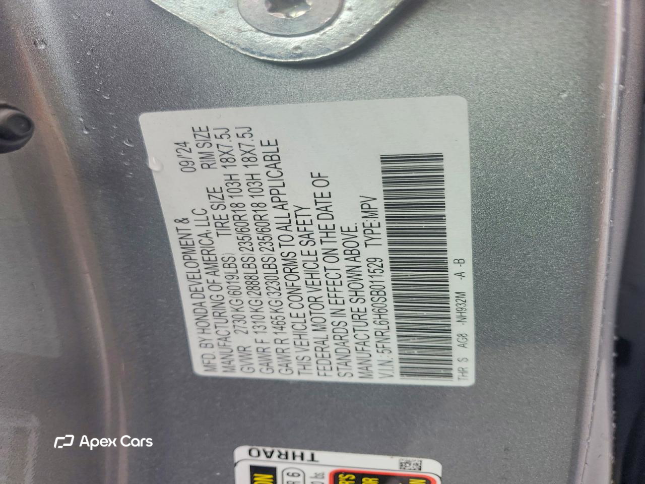 Honda Odyssey 2025