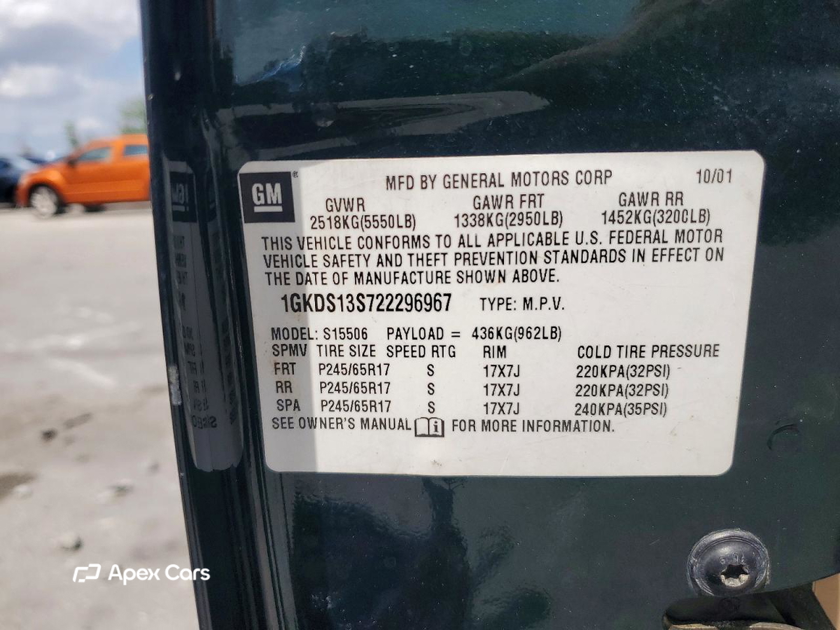 GMC Envoy 2002
