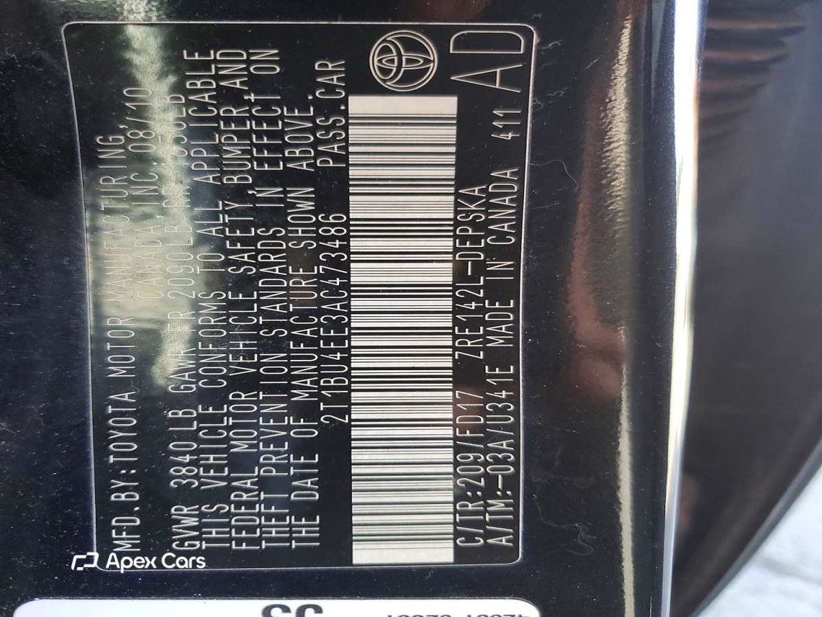 Toyota Corolla 2010