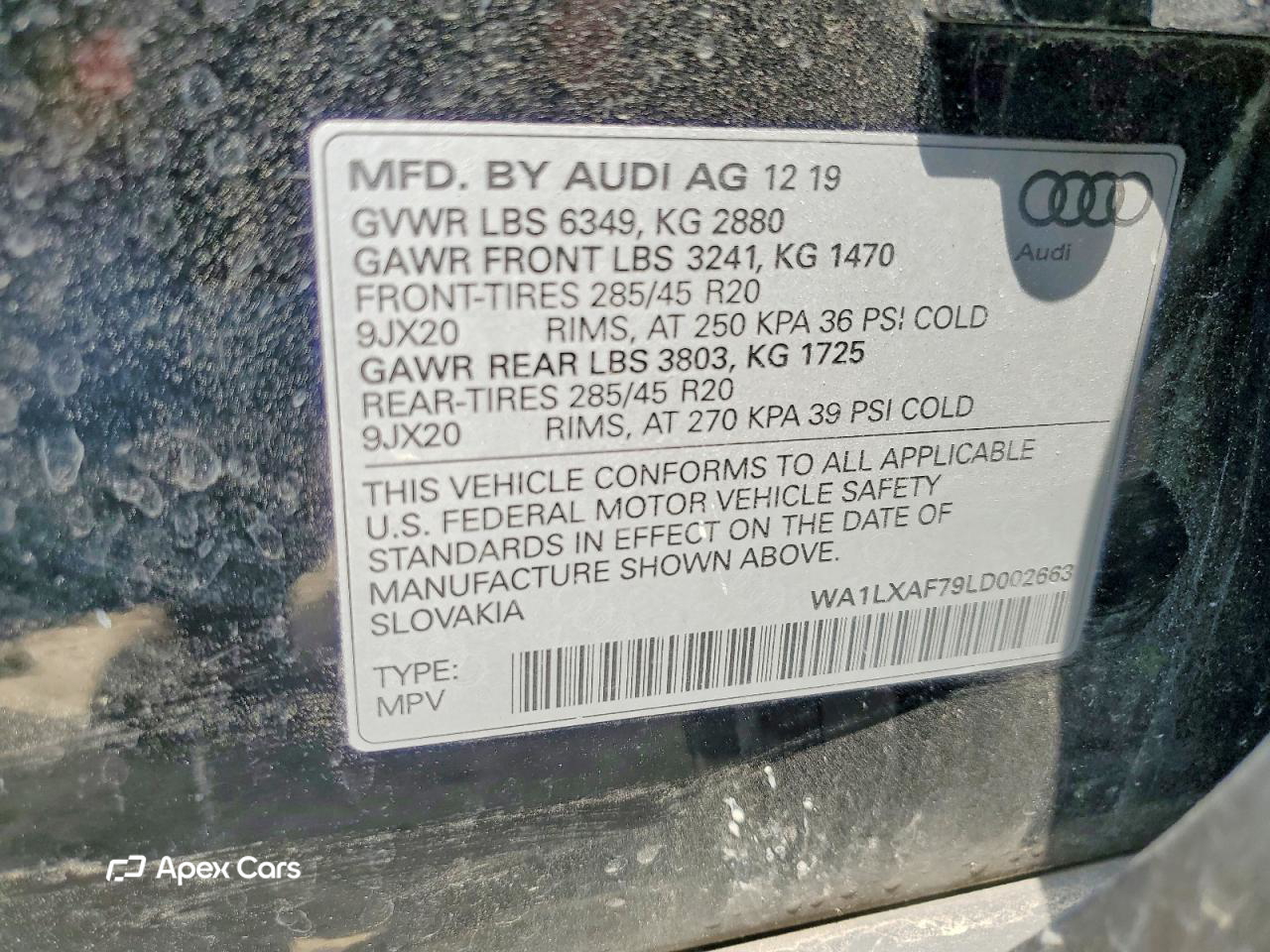 Audi Q7 2020
