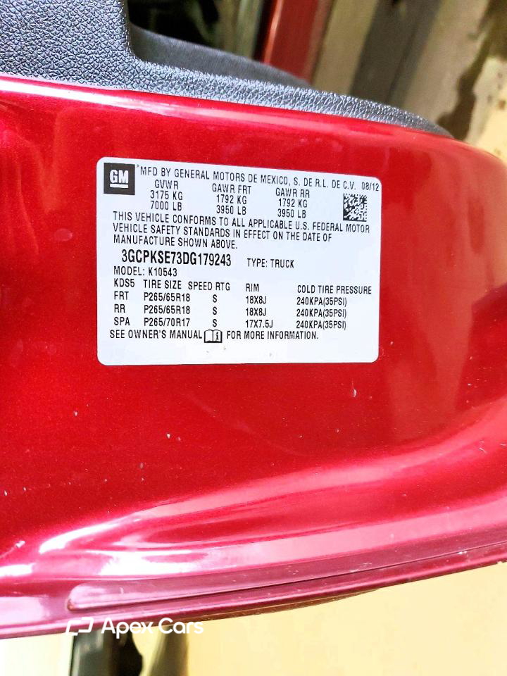 Chevrolet Silverado 2013