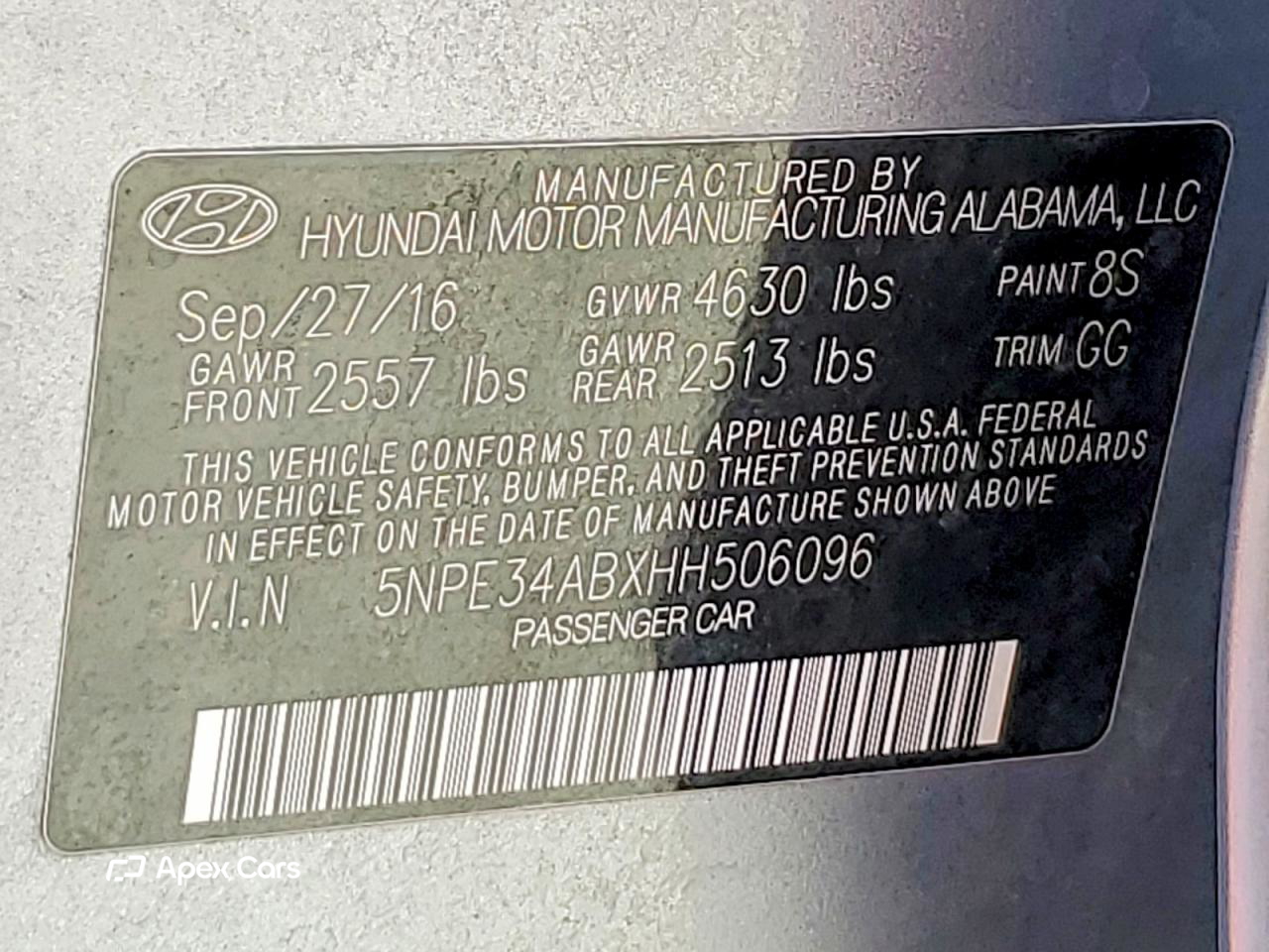 Hyundai Sonata 2017