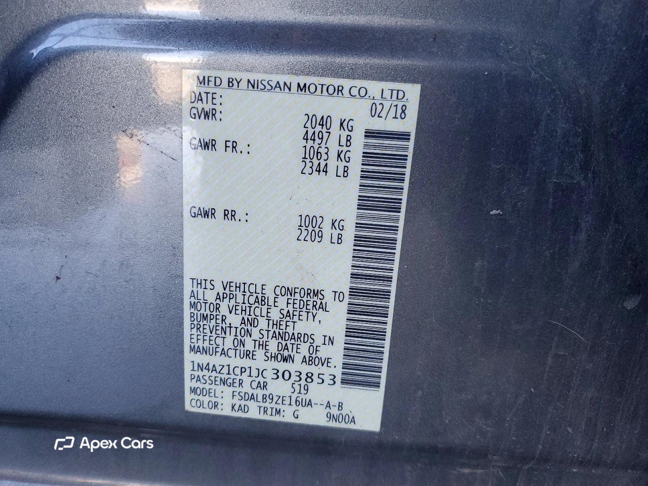Nissan Leaf 2018
