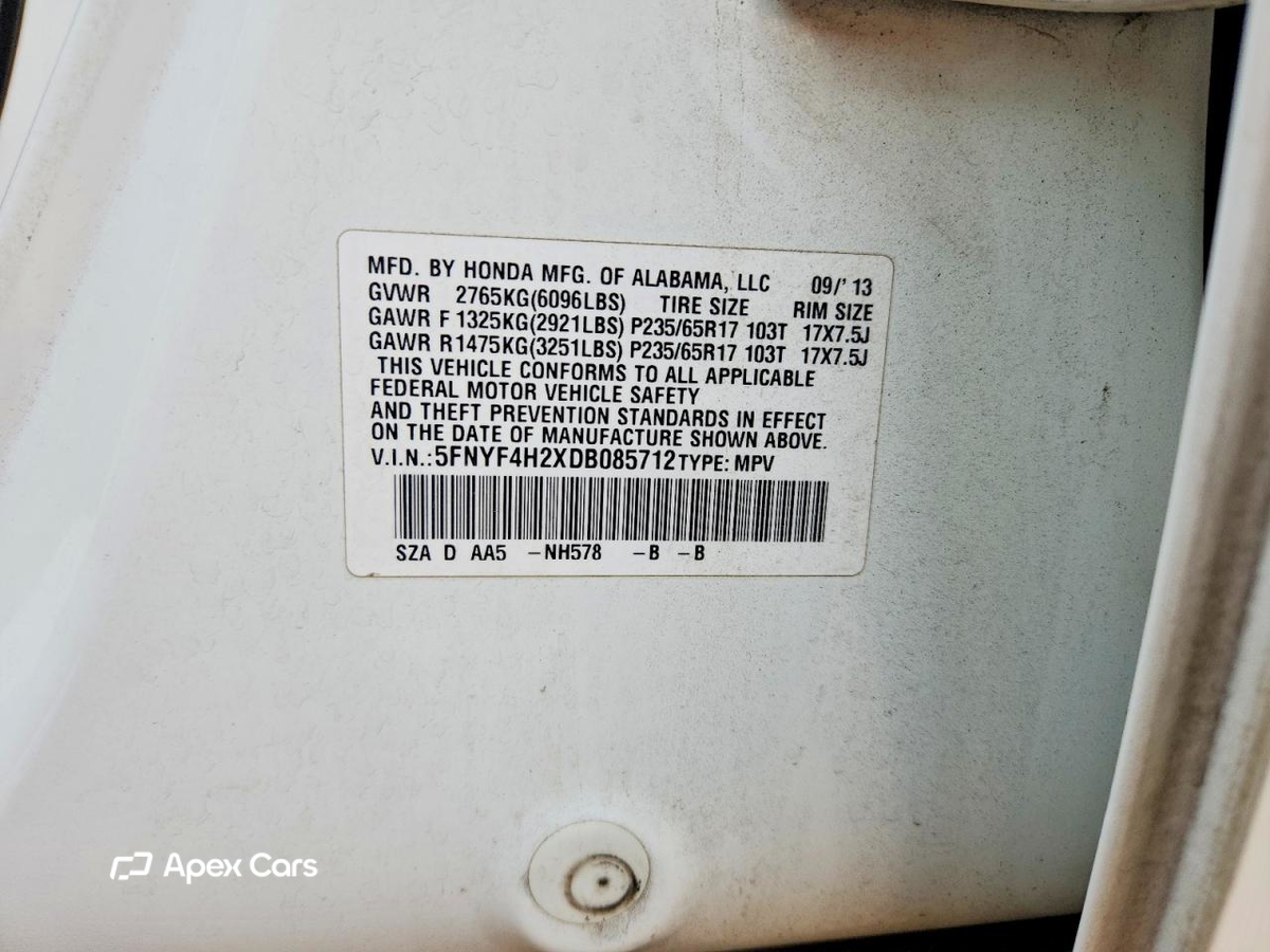 Honda Pilot 2013
