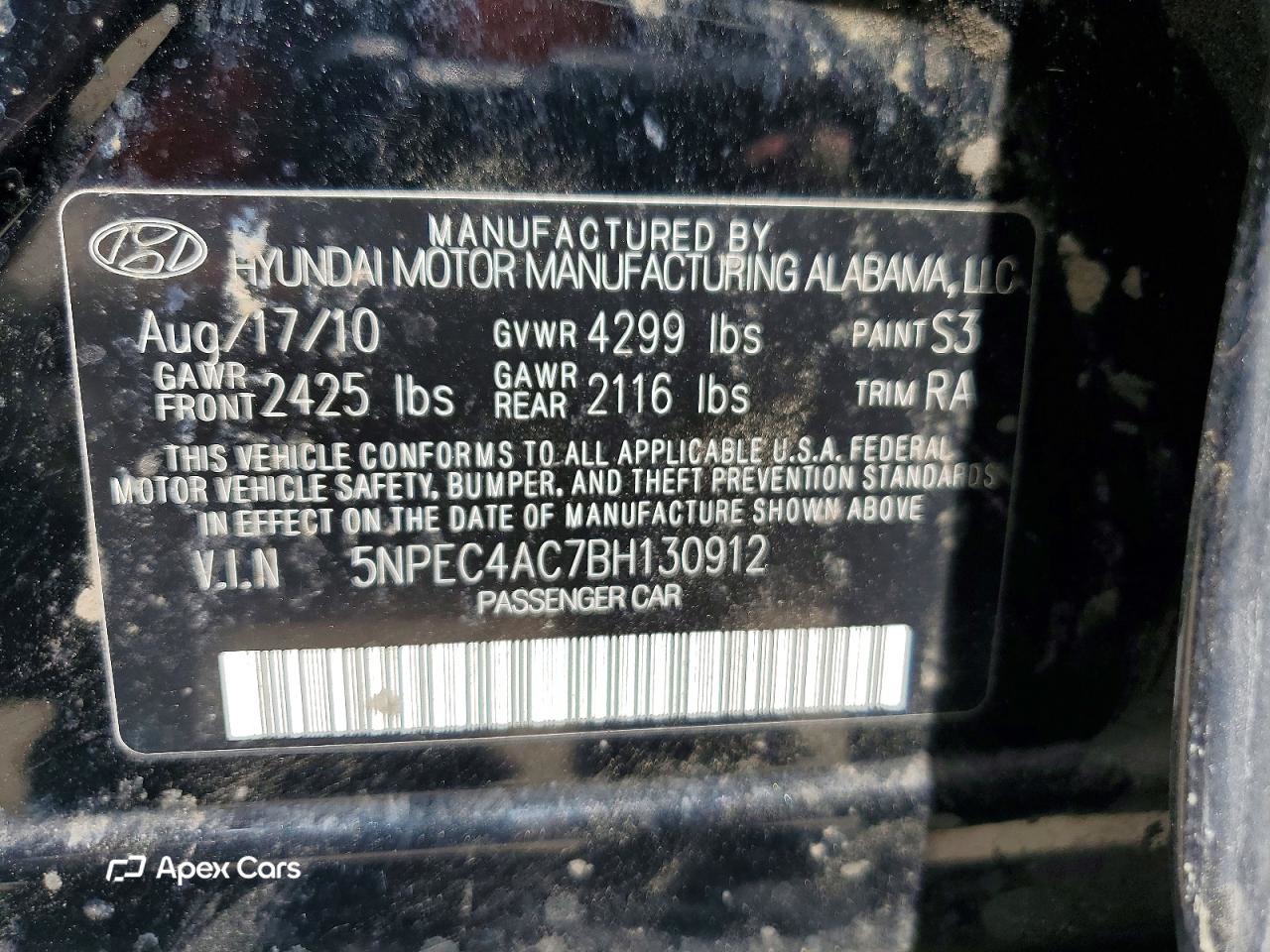 Hyundai Sonata 2011