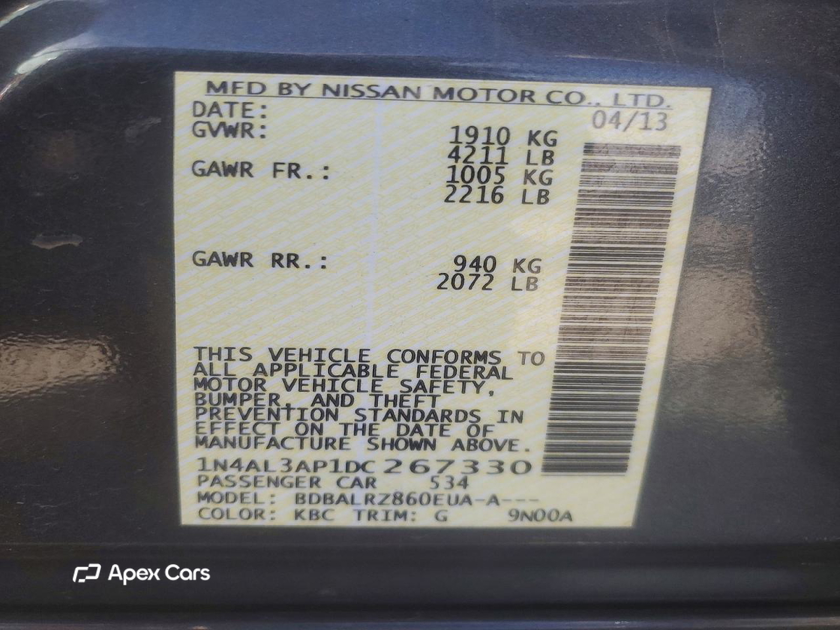 Nissan Altima 2013