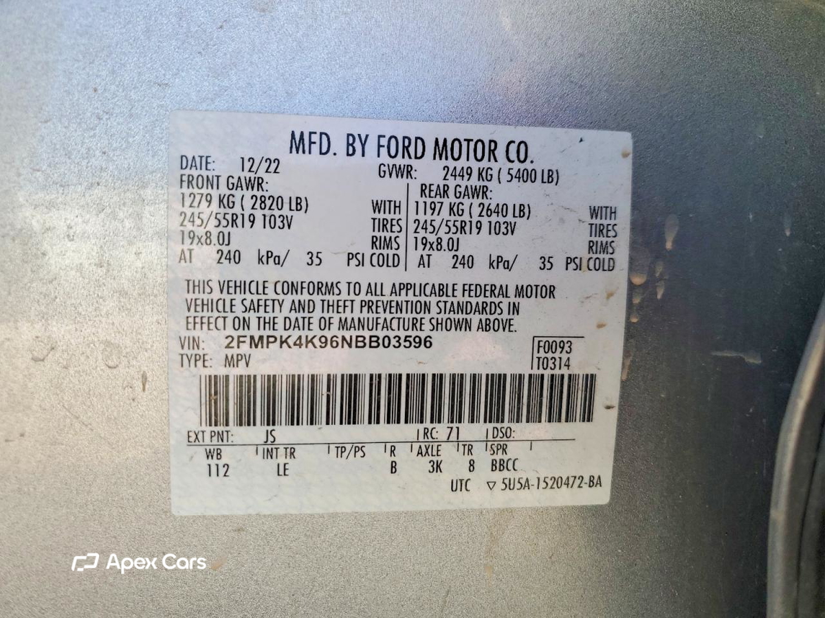 Ford Edge 2022