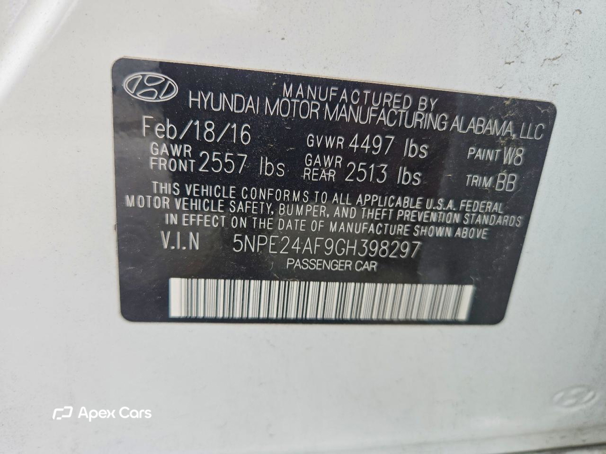 Hyundai Sonata 2016