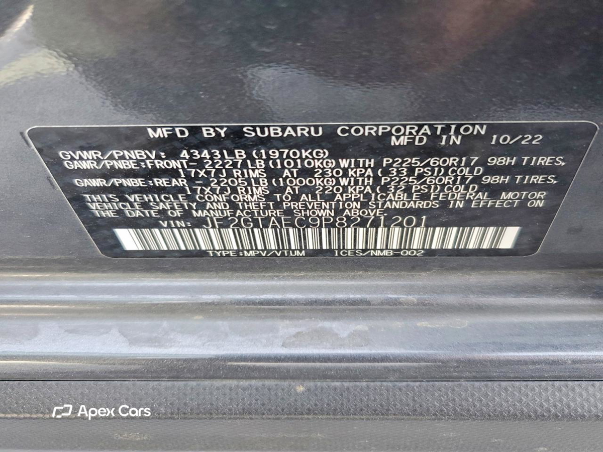 Subaru XV 2023