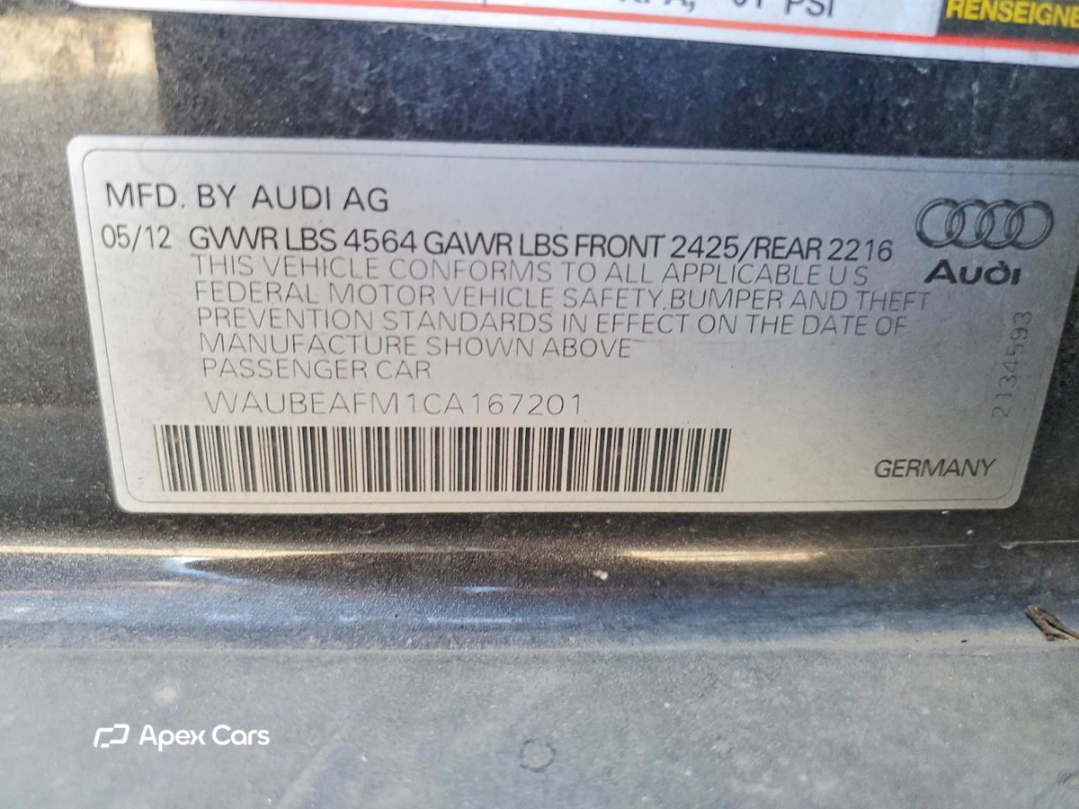 Audi A3 2012