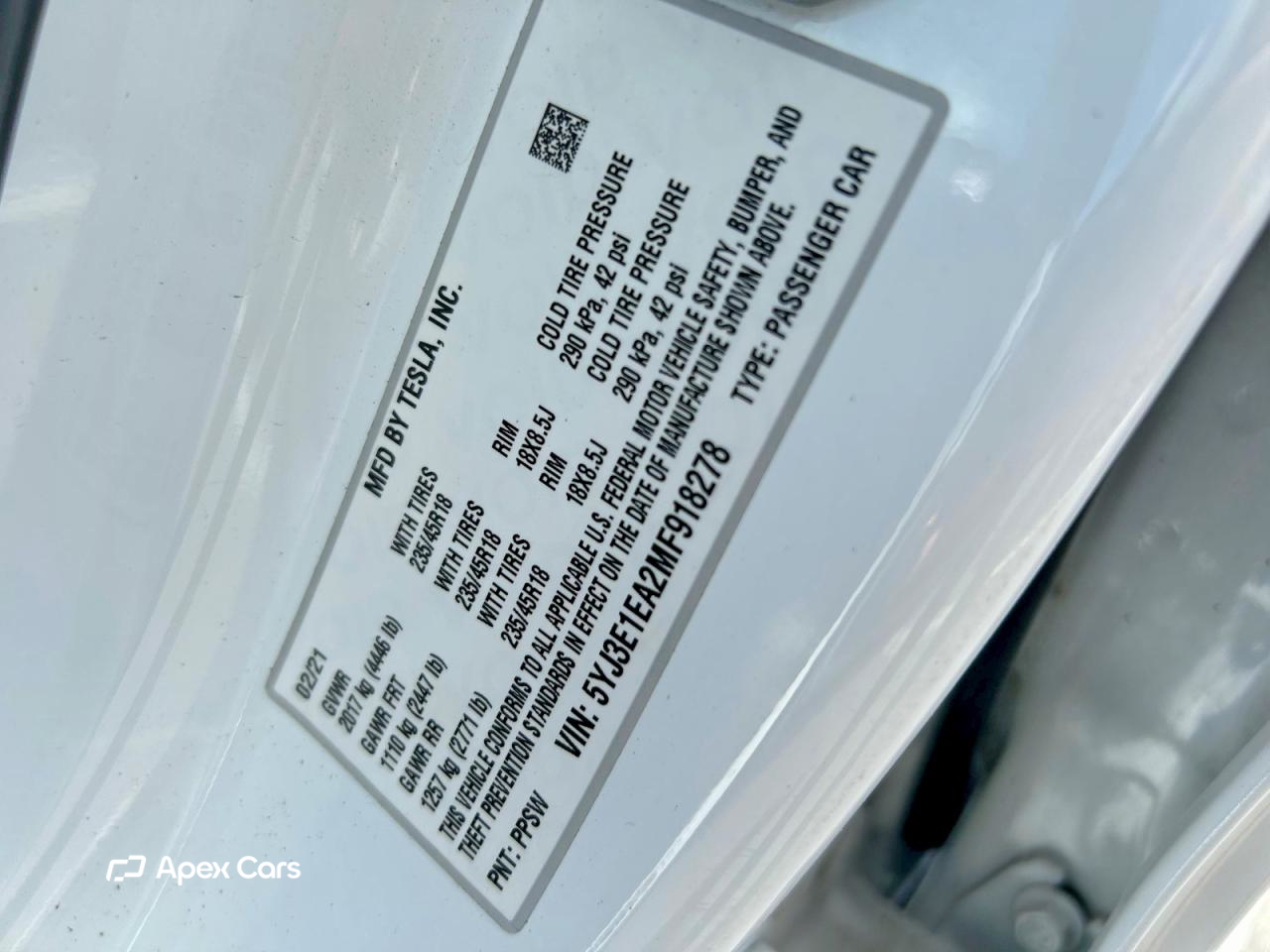 Tesla Model 3 2021