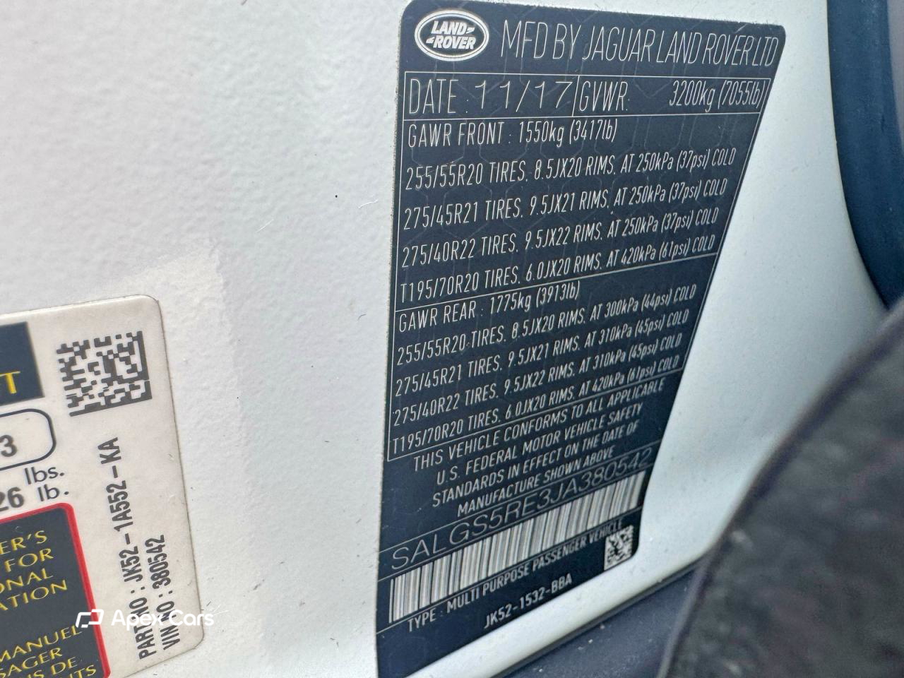 Land Rover Range Rover 2018