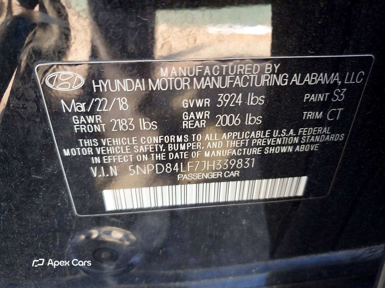Hyundai Elantra 2018