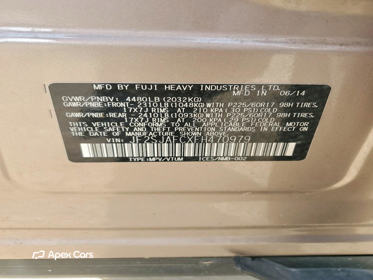 Subaru Forester 2015