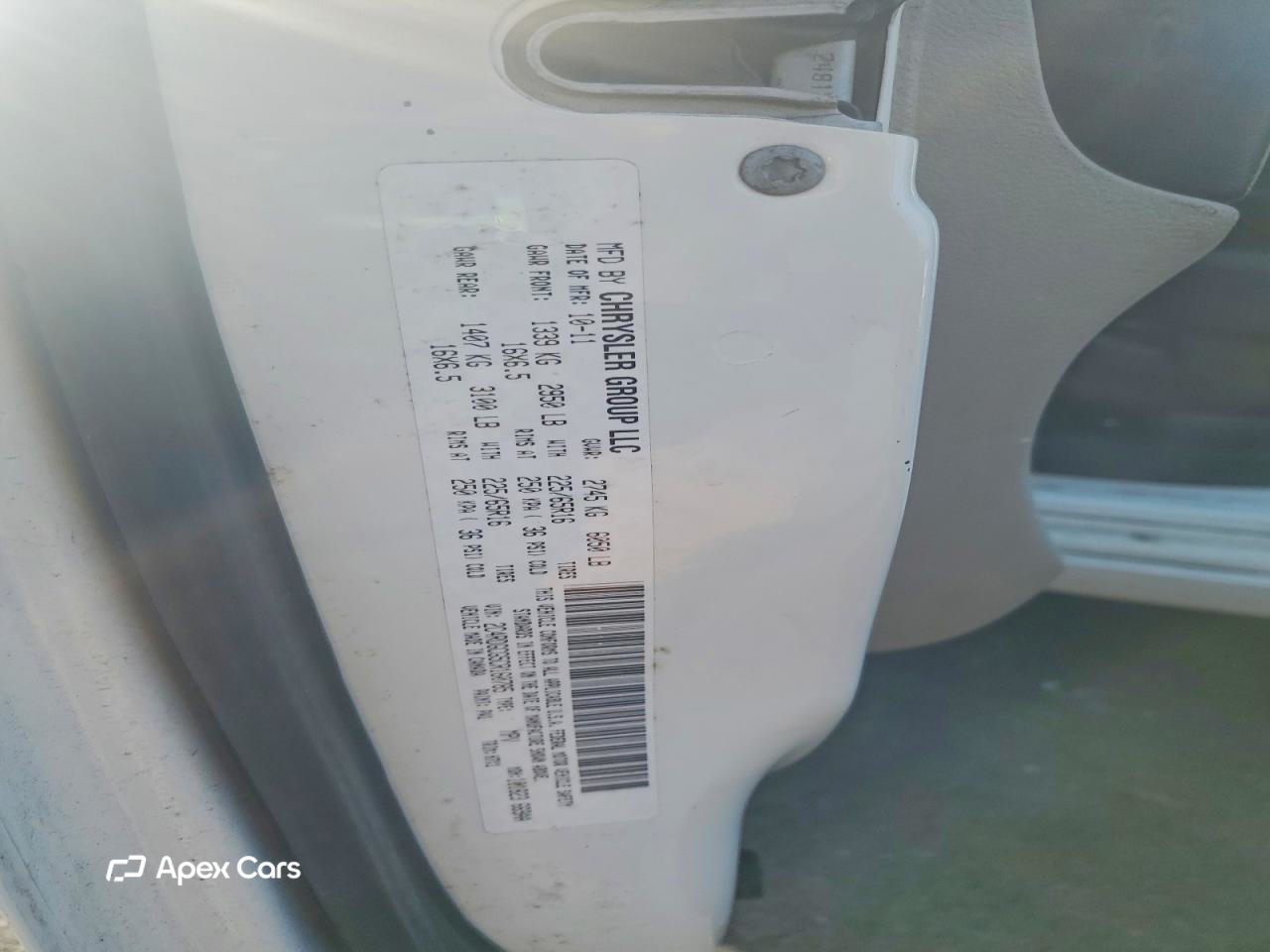 Dodge Caravan 2012