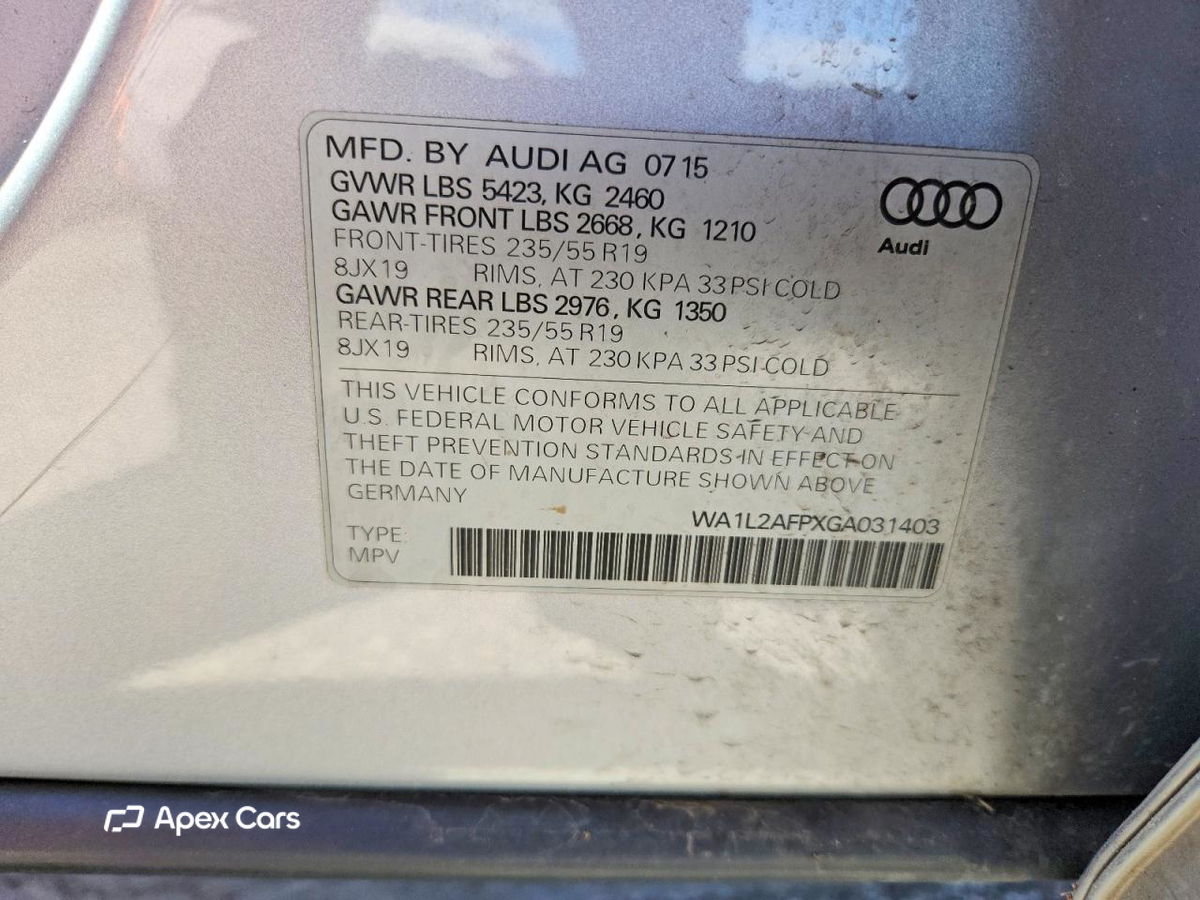 Audi Q5 2016