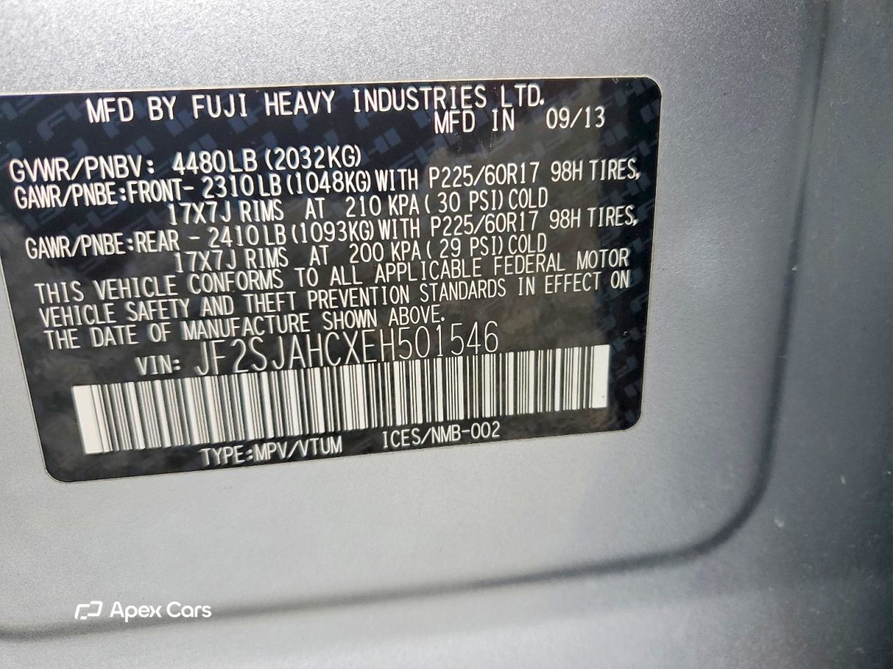 Subaru Forester 2014