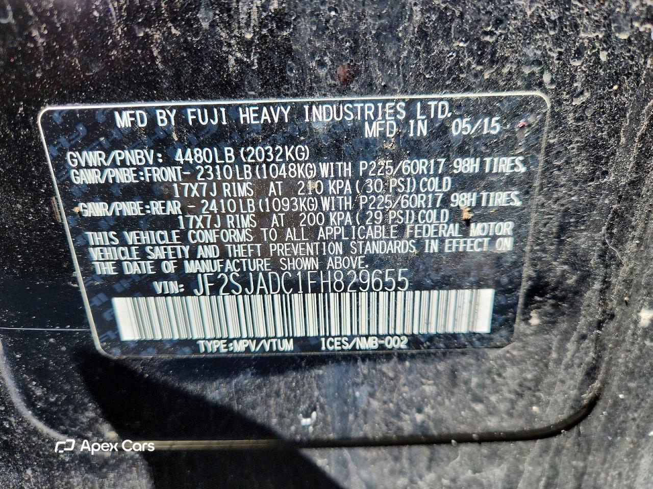 Subaru Forester 2015