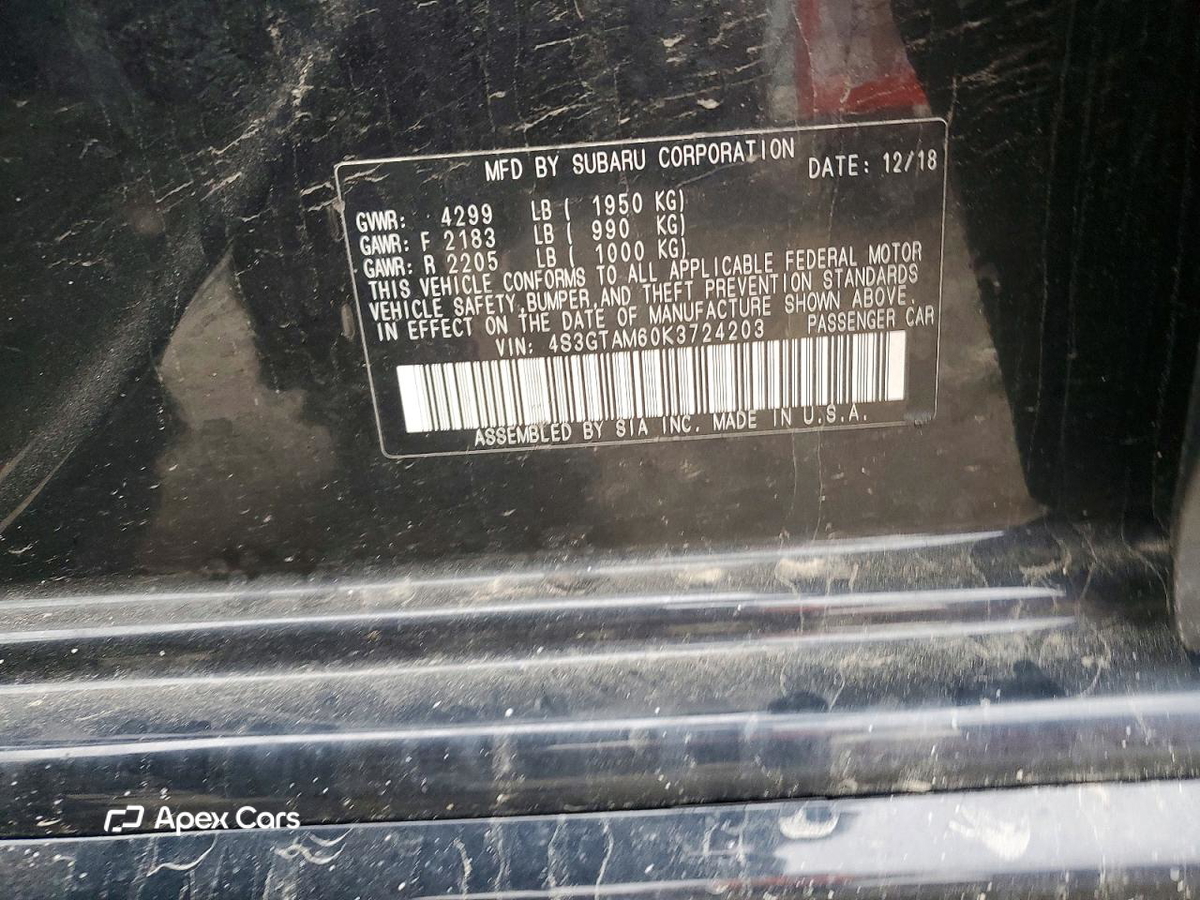 Subaru Impreza 2019
