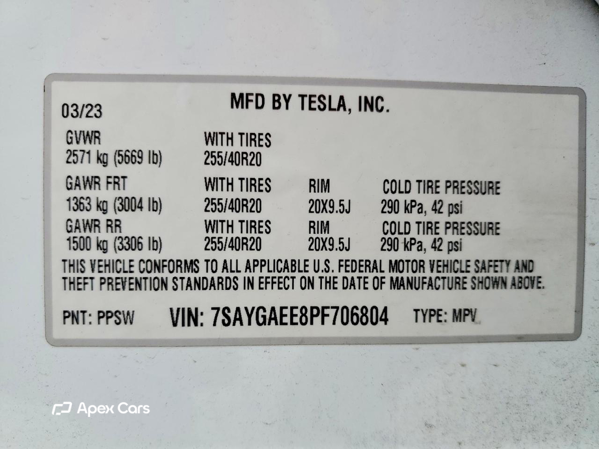 Tesla Model Y 2023