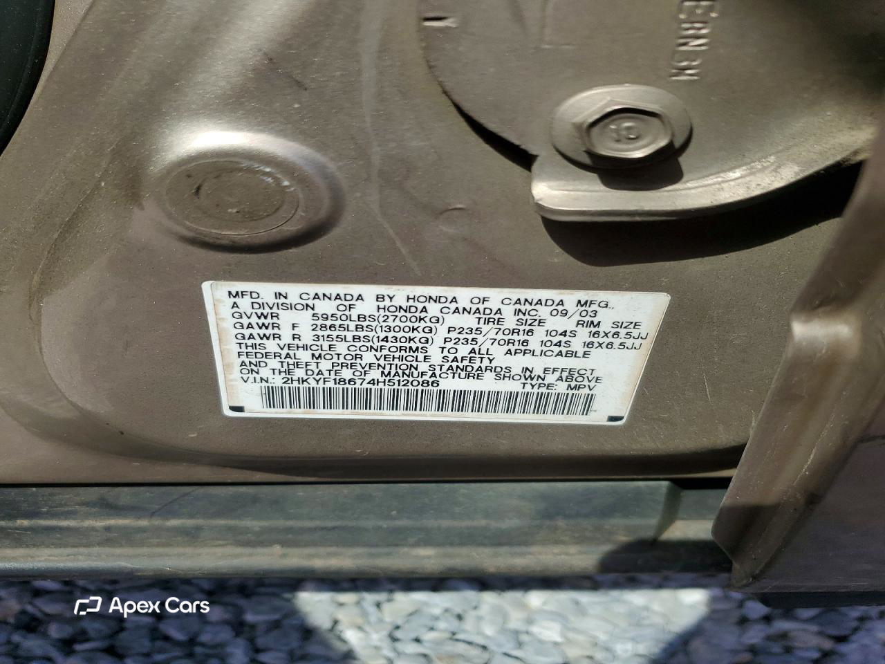 Honda Pilot 2004